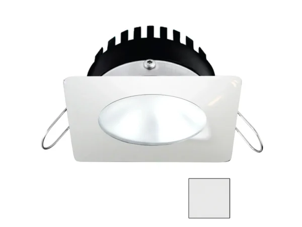 i2Systems Apeiron PRO A506 - 6W Spring Mount Light - Square/Round - Cool White - White Finish