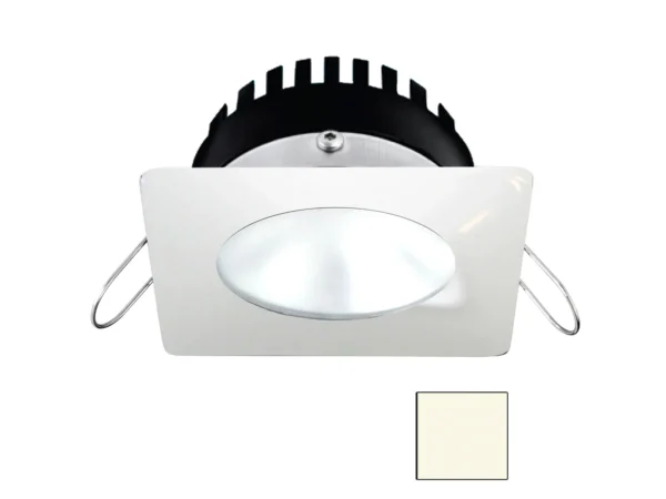 i2Systems Apeiron PRO A506 - 6W Spring Mount Light - Square/Round - Neutral White - White Finish