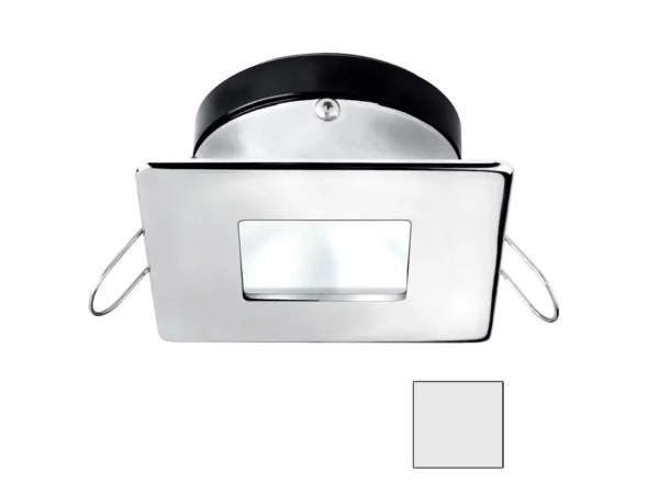 i2Systems Apeiron A1110Z - 4.5W Spring Mount Light - Square/Square - Cool White - Chrome Finish