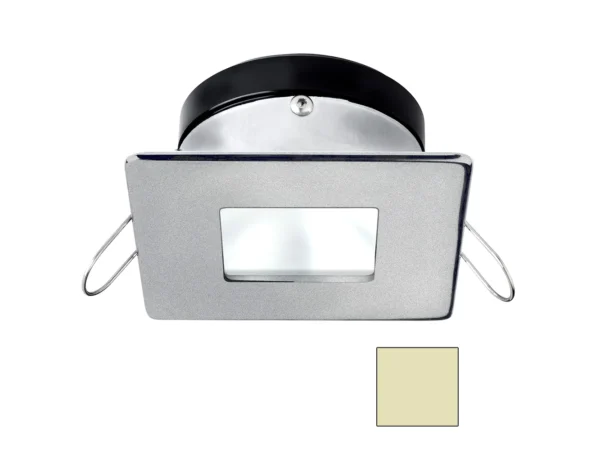 i2Systems Apeiron A1110Z - 4.5W Spring Mount Light - Square/Square - Warm White - Brushed Nickel Finish