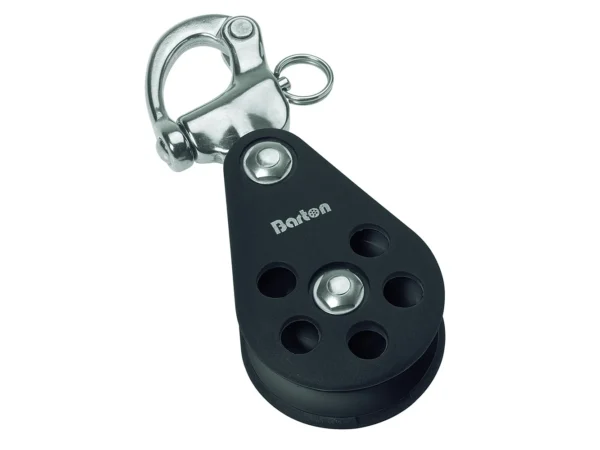 Barton Marine Series 5 Single Snap Shackle Block - 54mm