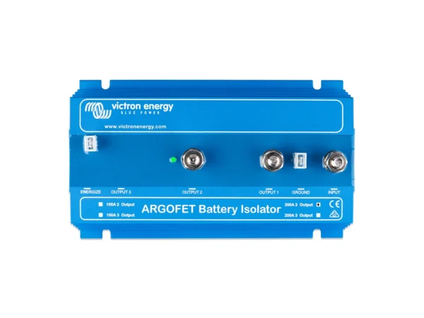 Victron ArgoFET 200-2 Battery Isolator - 200AMP - 1 Alternator, 2 Batteries