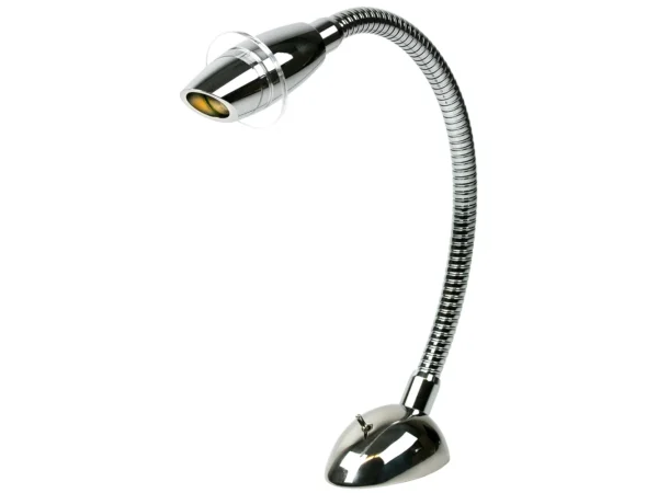 Sea-Dog Deluxe High Power LED Reading Light Flexible w/Switch - Cast 316 Stainless Steel/Chromed Cast Aluminum