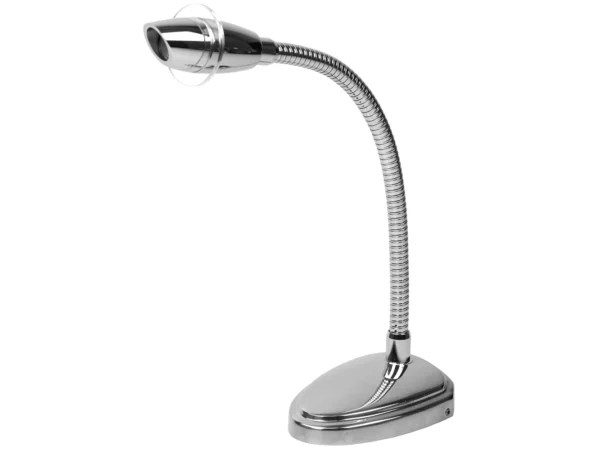 Sea-Dog Deluxe High Power LED Reading Light Flexible w/Touch Switch - Cast 316 Stainless Steel/Chromed Cast Aluminum