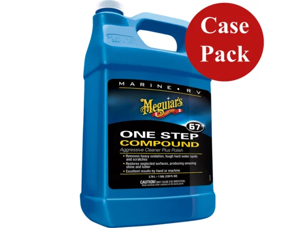 Meguiar's Marine One-Step Compound - 1 Gallon *Case of 4*