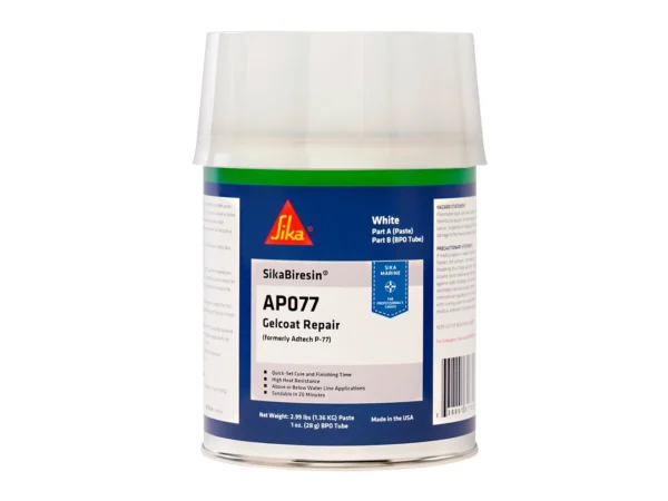 Sika SikaBiresin® AP077 + BPO Cream Hardener - White - Quart