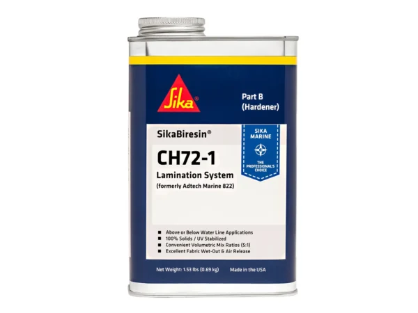 Sika SikaBiresin® CH72-1 Fast Cure - Pale Amber - Quart