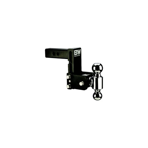 B&W TS10037B Trailer Hitches Tow & Stow Dual Ball Receiver Hitch | Fits Standard 2" Receiver - Image 2