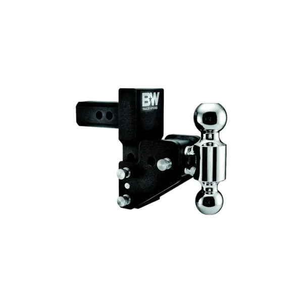 B&W TS20066BMP Multipro Tow & Stow™ Dual Ball Receiver Hitch, Fits Any 2-1/2" Receiver