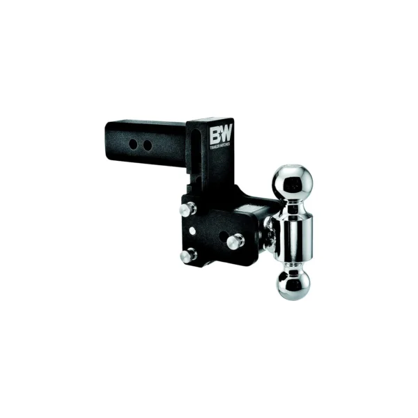 B&W TS20037B Trailer Hitches Tow & Stow Dual Ball Receiver Hitch | Fits 2-1/2" Receiver