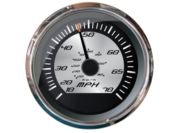 Faria Platinum 4" Speedometer - 70 MPH (Pitot)