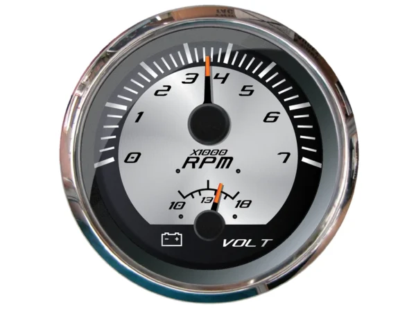 Faria Platinum 4" Multi-Function - Tachometer & Voltmeter