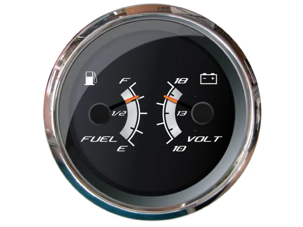 Faria Platinum 4" Multi-Function - Fuel Level & Voltmeter