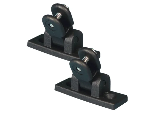 Carver Deck Hinge Nylon Pair - Black