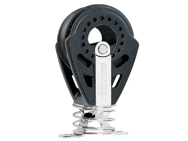 Harken 40mm Carbo Block w/Spring & Eyestrap