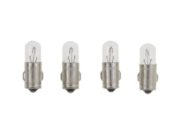 VDO Type A - White Metal Base Bulb - 24V - 4-Pack