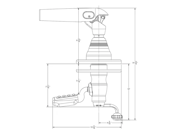 TACO GS-500 Grand Slam Outrigger Mounts *Only Accepts CF-HD Poles - Image 3