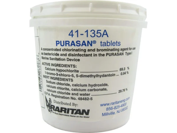 Raritan PURASAN® EX Refill Tablets *1 Tub of 6 Tablets