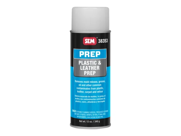 SEM Plastic & Leather Prep - 12oz