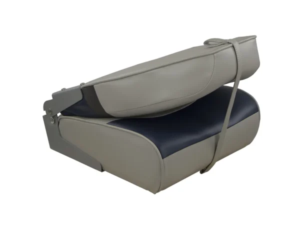 Springfield Premium Wave Folding Seat - Grey/Blue w/Meteor Stripe - Image 2