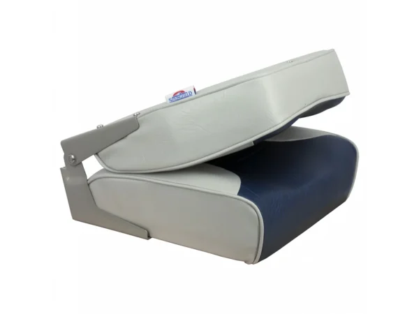 Springfield Economy Multi-Color Folding Seat - Grey/Blue - Image 2