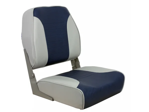 Springfield Economy Multi-Color Folding Seat - Grey/Blue