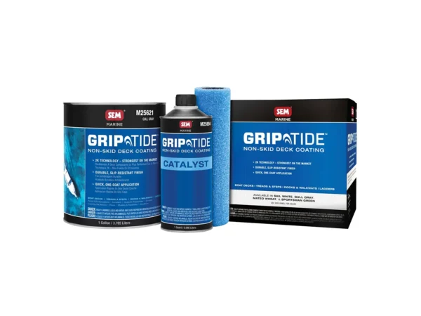 SEM GripTide™ Non-Skid Deck Coating Kit - Gull Gray