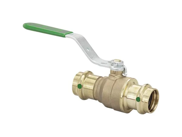 Viega ProPress 1-1/2" Zero Lead Bronze Ball Valve w/Stainless Stem - Double Press Connection