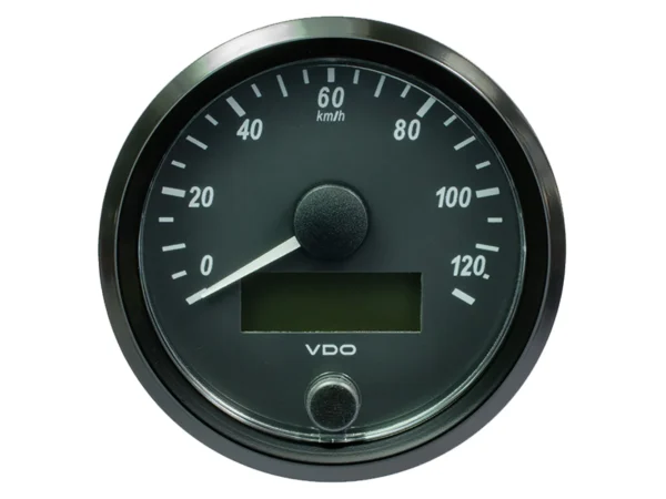 VDO SingleViu 80mm (3-1/8") Speedometer - 140MPH