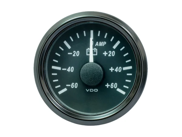 VDO SingleViu 52mm (2-1/16") Ammeter - 60 AMP