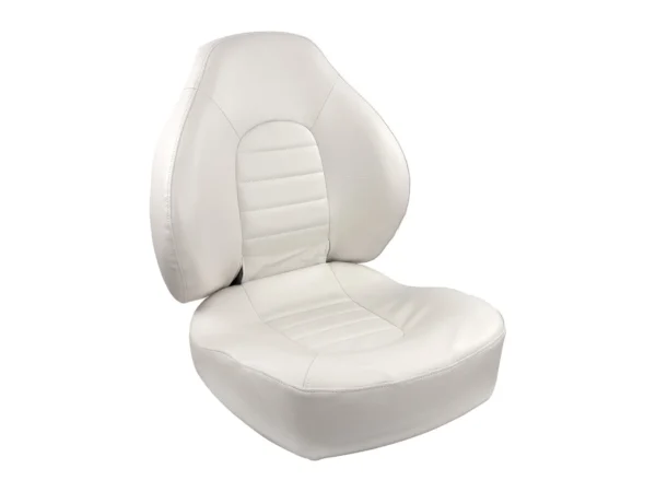 Springfield Fish Pro Mid Back Folding Seat - White