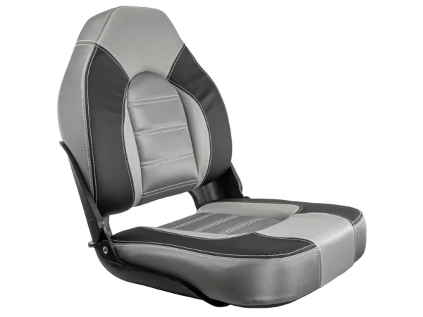 Springfield Skipper Premium HB Folding Seat - Charcoal/Grey