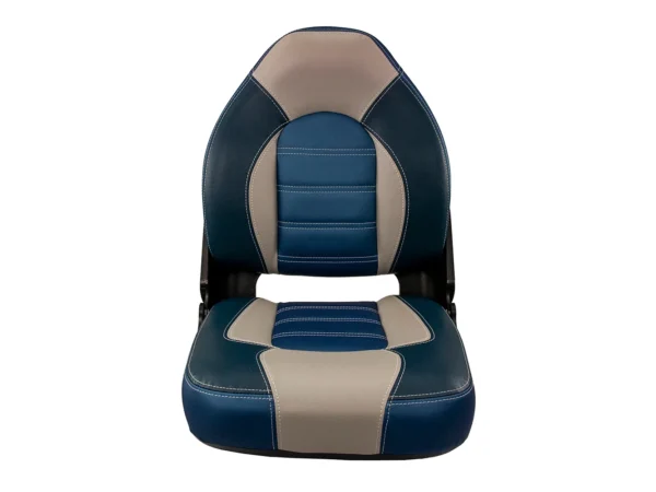 Springfield Skipper Premium HB Folding Seat - Blue/Grey - Image 2