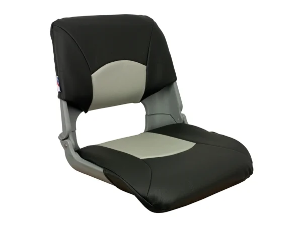 Springfield Skipper Standard Folding Seat - Grey/Charcoal