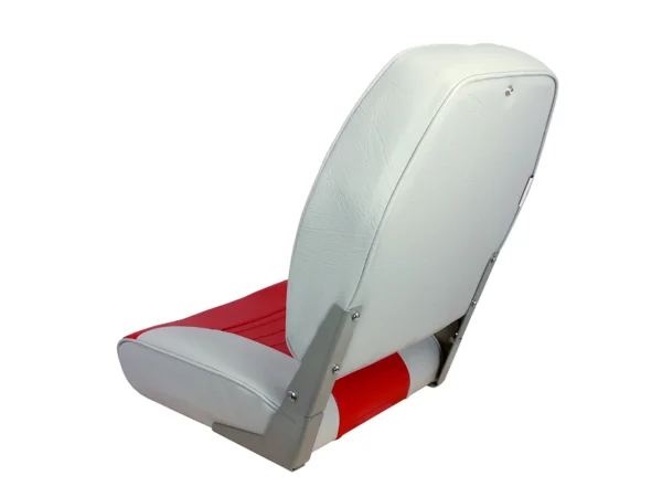 Springfield High Back Multi-Color Folding Seat - Red/Grey - Image 2