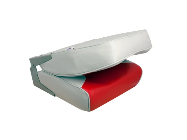 Springfield High Back Multi-Color Folding Seat - Red/Grey - Image 3