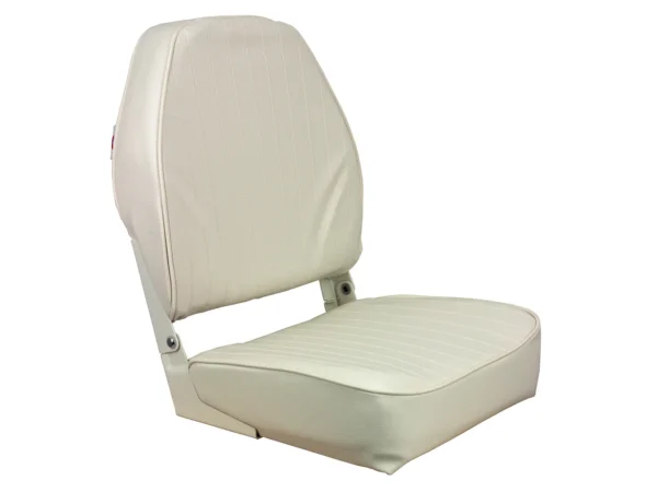 Springfield High Back Folding Seat - White