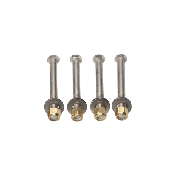 SeaStar Jack Plate Mounting Bolt Kit (Includes 4 each Stainless Steel Bolts, Brass Nylock Nuts and Washers) - Image 2