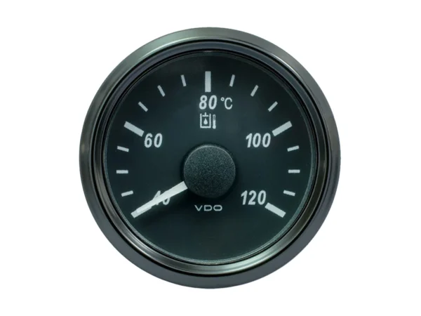 VDO SingleViu 52mm (2-1/16") Hydraulic Oil Temp. Gauge - 120°C - 291-22 Ohm