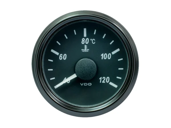 VDO SingleViu 52mm (2-1/16") Water Temp. Gauge - 120° C - 291-22 ohm