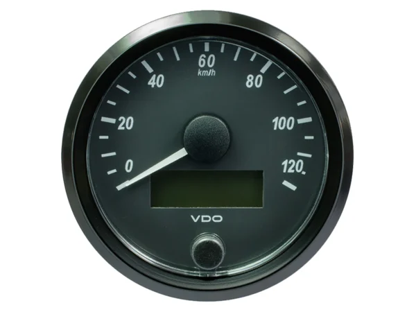 VDO SingleViu 80mm (3-1/8") Speedometer - 160 MPH