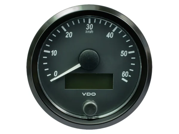 VDP SingleViu 80mm (3-1/8") Speedometer - 60 KM/H