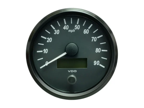 VDO SingleViu 100mm (4") Speedometer - 90 MPH