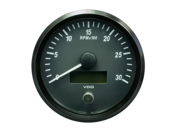 VDO SingleViu 100mm (4") Tachometer - 3000 RPM