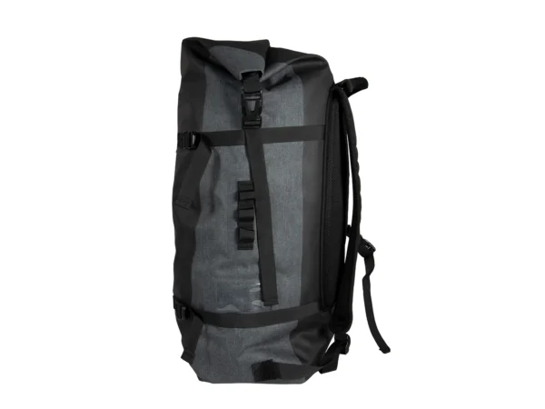 Ronstan Dry Roll Top - 55L Backpack - Black & Grey - Image 4