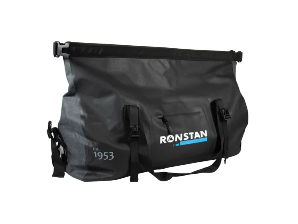 Ronstan Dry Roll Top - 55L Crew Bag - Black & Grey - Image 2