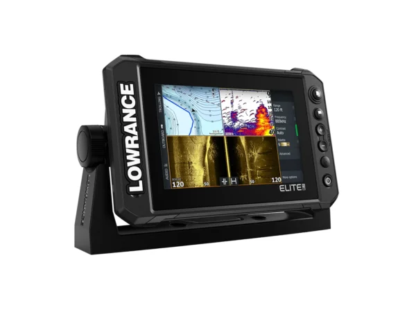 Lowrance Elite FS 7 Chartplotter/Fishfinder w/Active Imaging™ 3-in-1 Transom Mount Transducer - Image 2