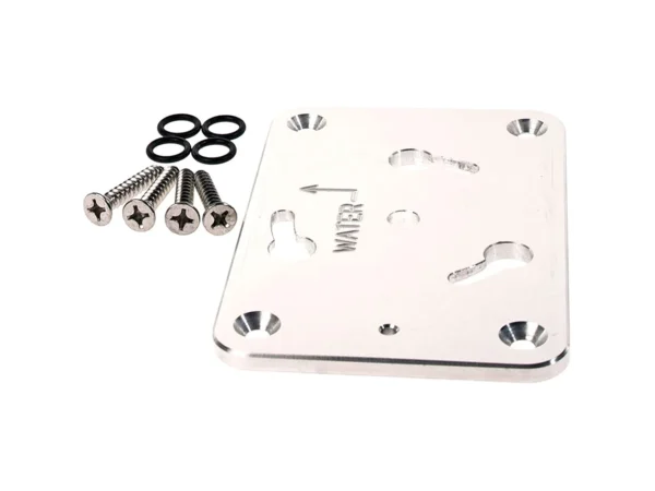 Panther Spare Bow Mount Base Kit f/ King Pin - Clear - Anodized