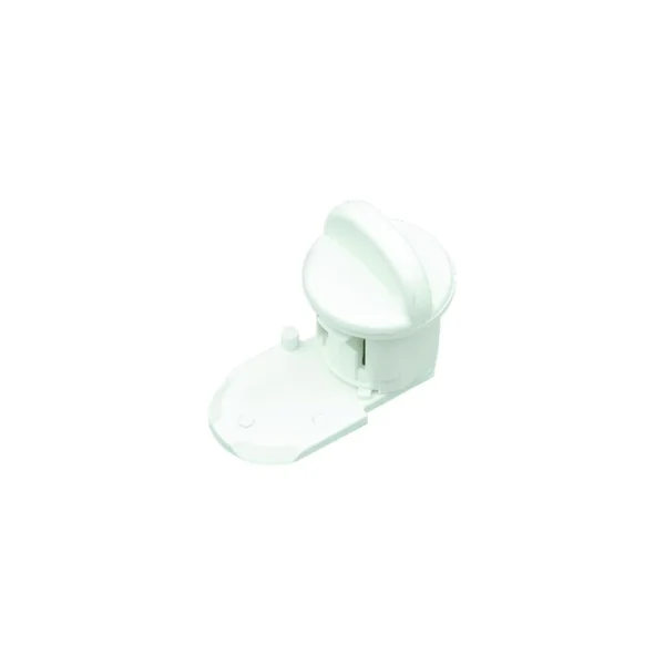 B&B Molders 94156 Plastic Thumb Lock, 5/8" White