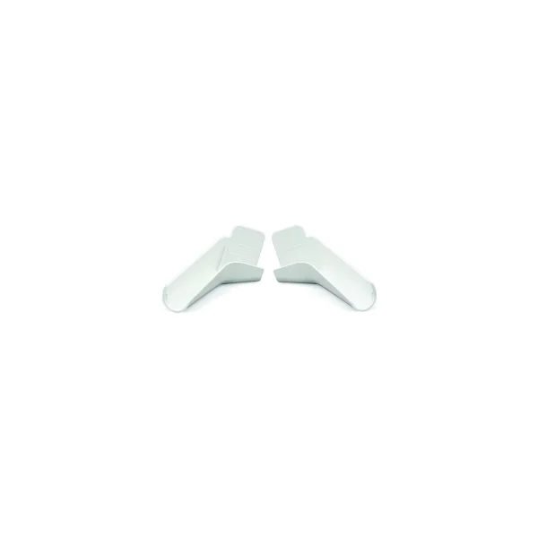 B&B Molders 94172 Rain Gutter Spout, Flexible, Polar White